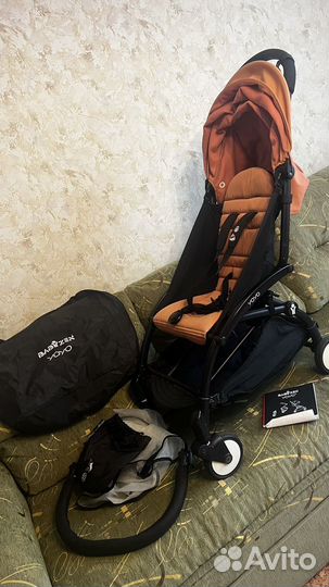 Коляска babyzen yoyo с бампером и дождивеком