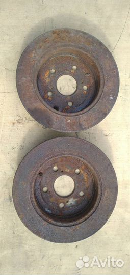 Диск тормозной задний Toyota Corolla Verso