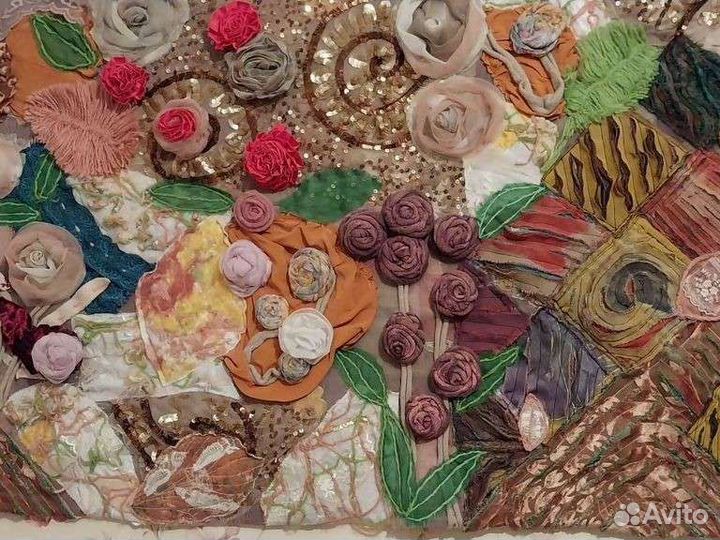 Панно текстильное