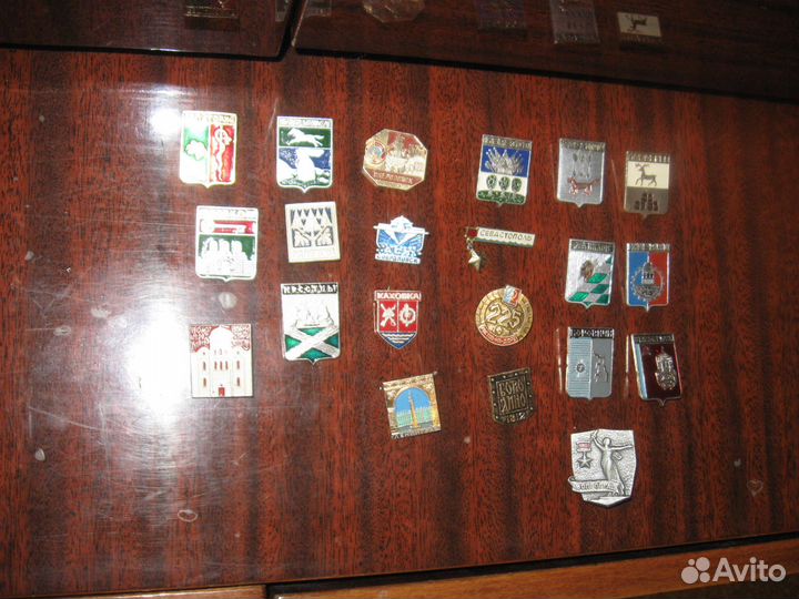 Значки городов и др