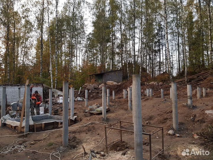 Буронабивные сваи с гарантией