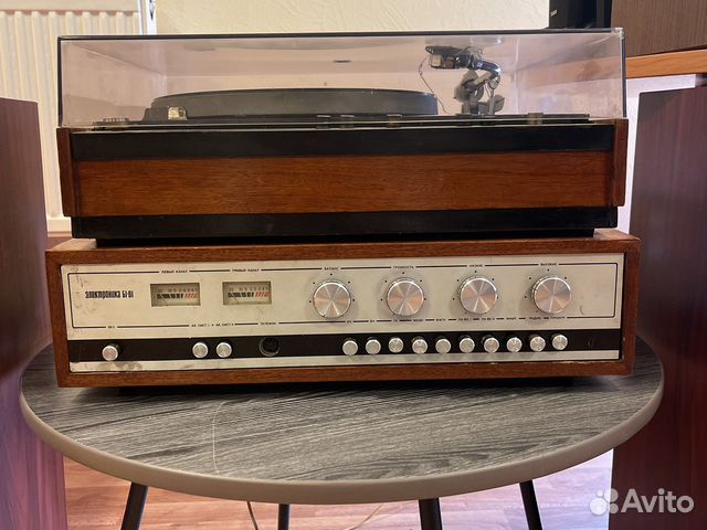 Виниловый проигрыватель б1-01