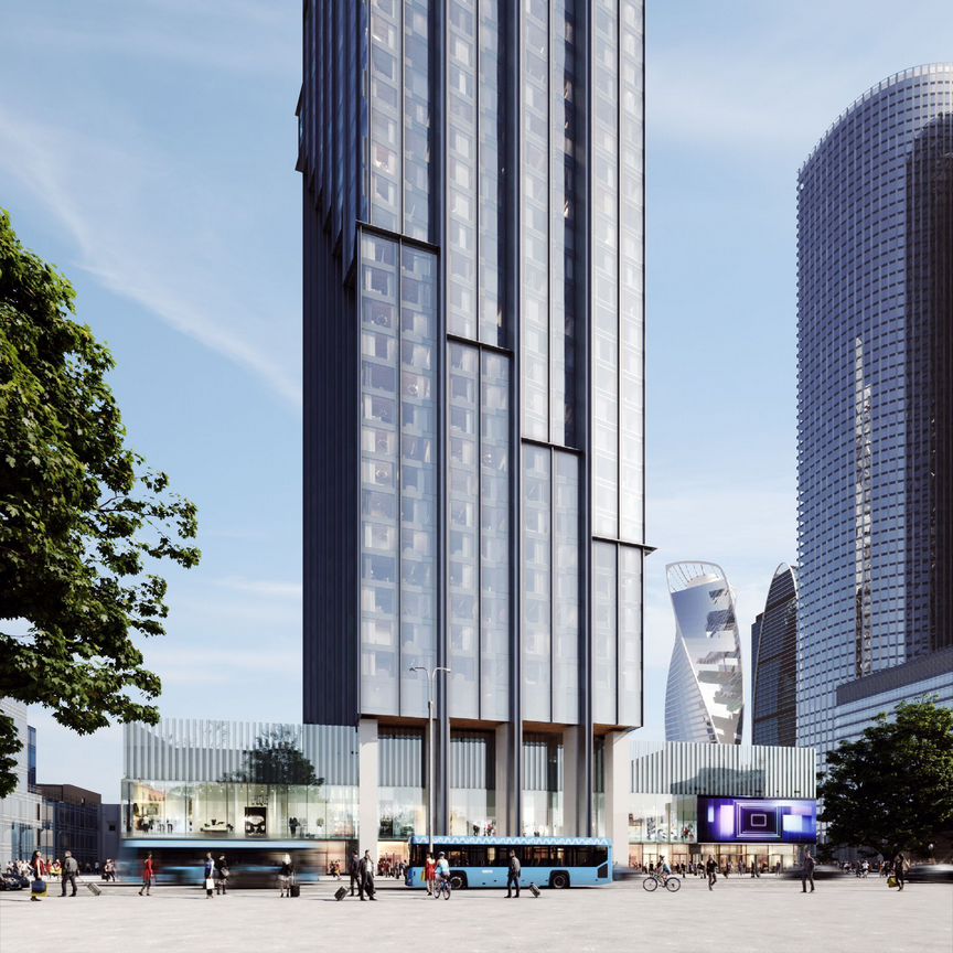 2-к. квартира, 96,8 м², 14/85 эт.