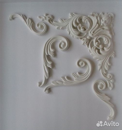 Декоративные элементы из гипса