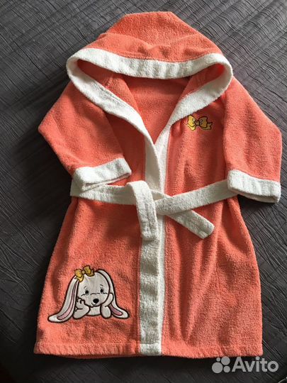 Халат махровый для девочки р.98-104