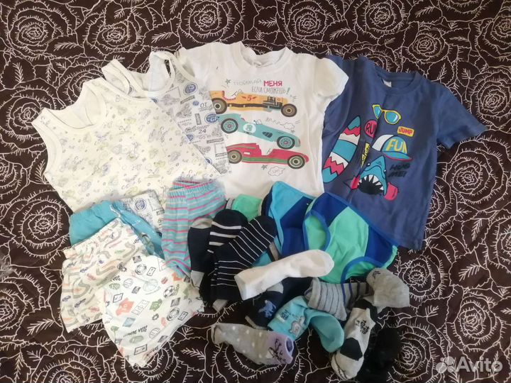 Вещи пакетом для мальчика 4-5 лет