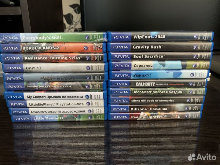 Sony PlayStation Vita(прошита) +игры