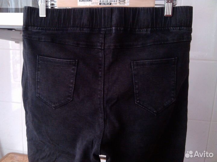 Джинсы утепленные новые 56 размер