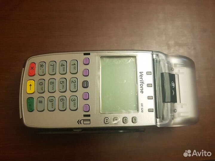 Платежный терминал, эквайринг. Verifone vx 520