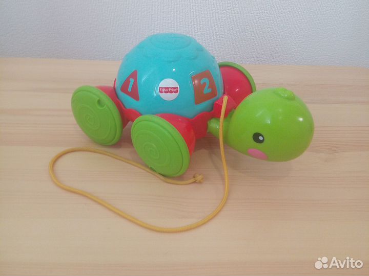 Каталка-игрушка fisher price черепашка
