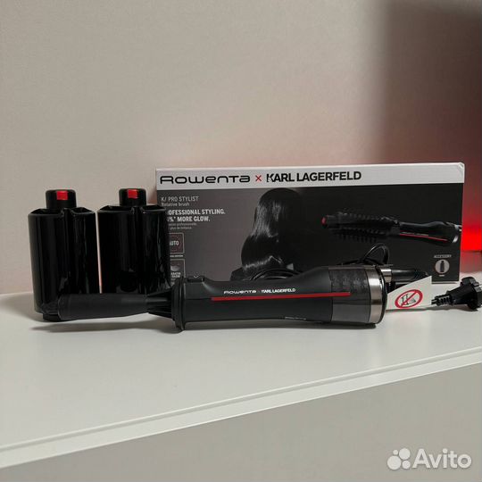 Фен-щетка Rowenta Karl Lagerfeld CF961LF0