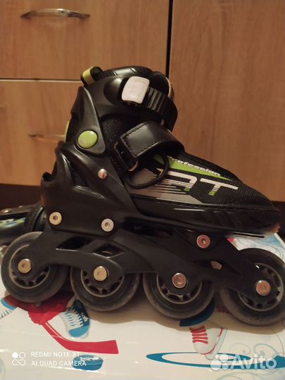 Роликовые коньки детские раздвижные