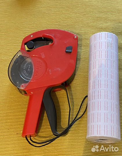 Этикет пистолет+наклейки