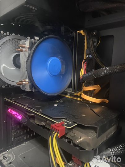 Игровой пк i3 9100f RX5500XT