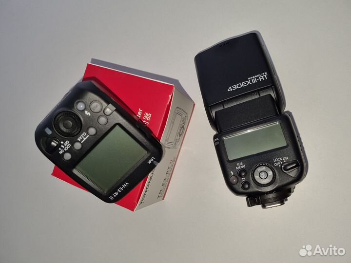 Вспышка + трансмиттер (Canon)