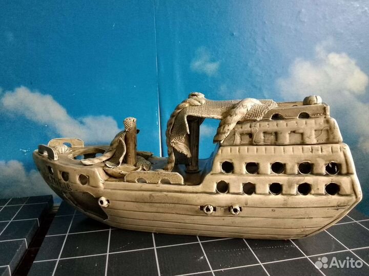 Карабль для аквариума