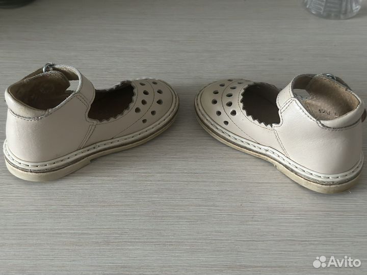Туфли на девочку 19,5 натуральная кожа