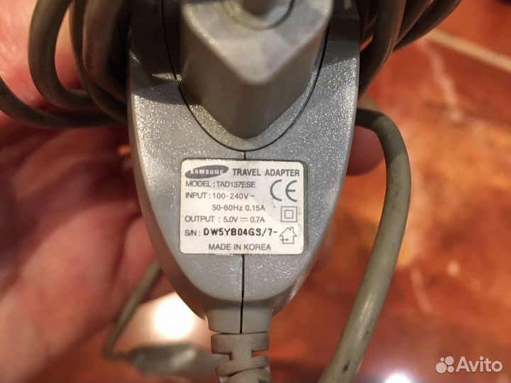 Зарядное устройство samsung