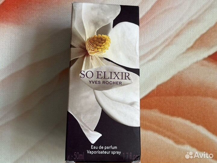 Туалетная вода so elexir 50 мл женская ив роше