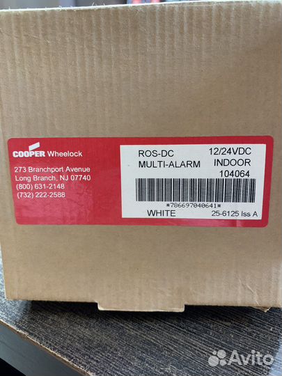 Оповещатель пожарный Honeywell esser 766226