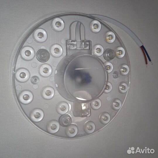 Светодиодная круглая панель. Диаметр 13 см