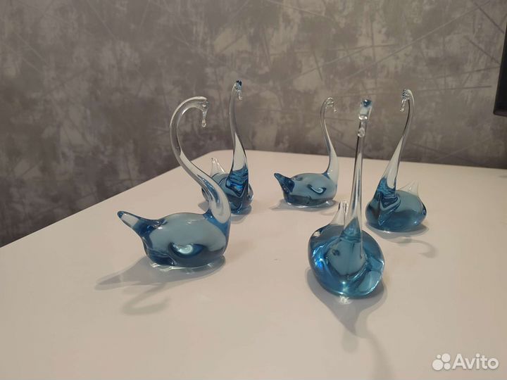Лебедь из стекла 80е