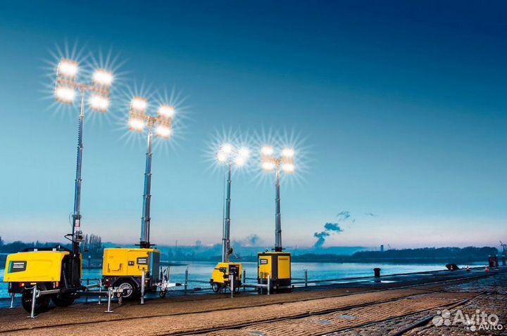 Аренда осветительной мачты Atlas Copco мба4