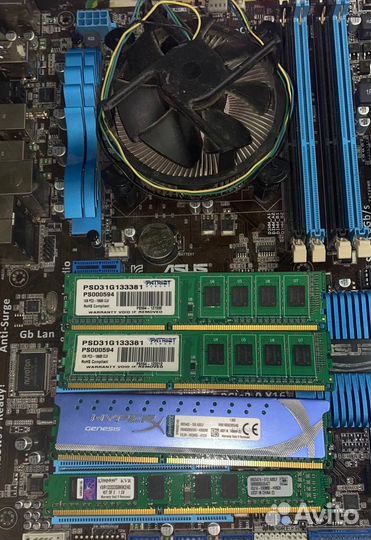 Комплект i5 3470 8gb на P8H67