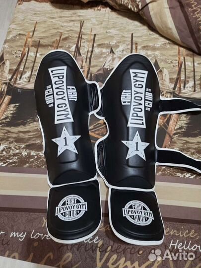 Щитки на ноги для единоборств lipovy gym