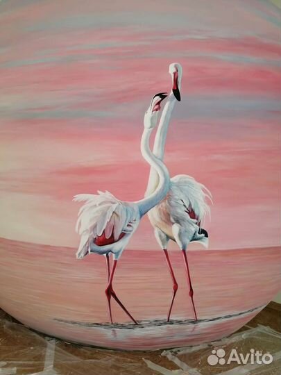 Роспись стен, картины на заказ (акрил, масло)