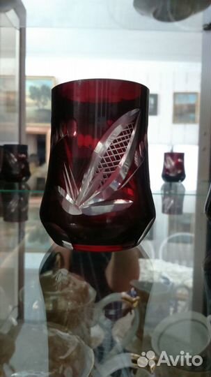 Графин и 6 стопок. Nachtmann, 60-70г.г