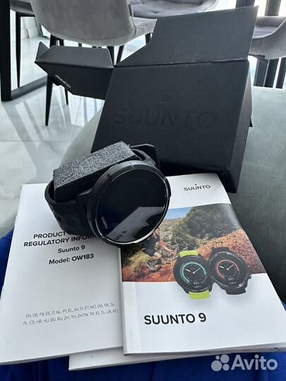 Смарт часы suunto 9 baro titanium