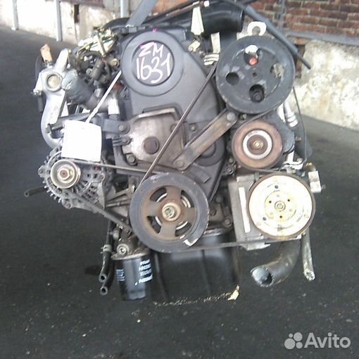 Двигатель в сборе двс mitsubishi pajero IO H76W 4G