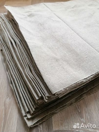 Ткань мешковина 100 лён