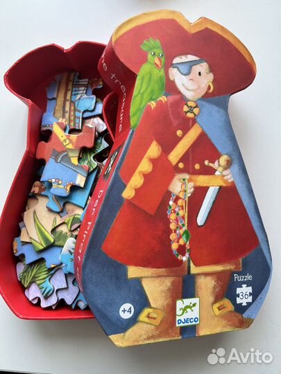 Пазл djeco Пират 36 элементов