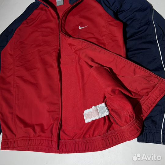 Олимпийка Nike Blue/Red Track-Top Vintage