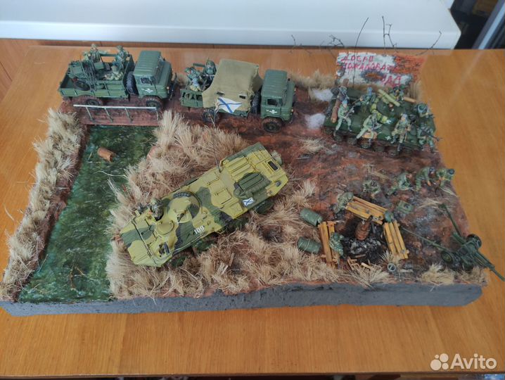 Диорама ручной работы