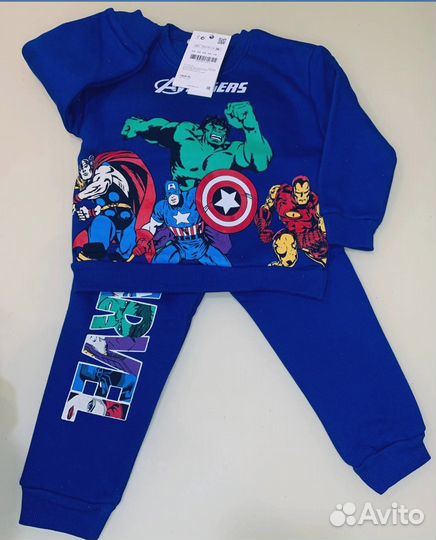 Костюм теплый 1-6 лет Турция