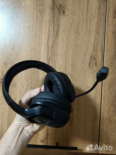 Беспроводные игровые наушники с микрофоном leno