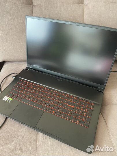Игровой ноутубук msi gf75 17.3