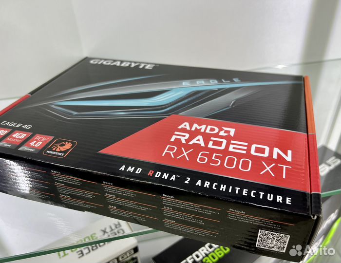 Видеокарта Gigabyte AMD Radeon 6500xt eagle