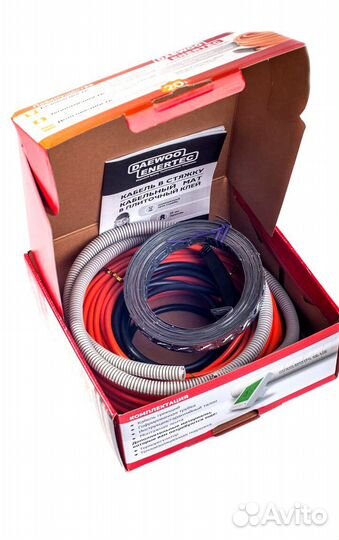 Двухжильный кабельный тёплый пол daewoo enertec