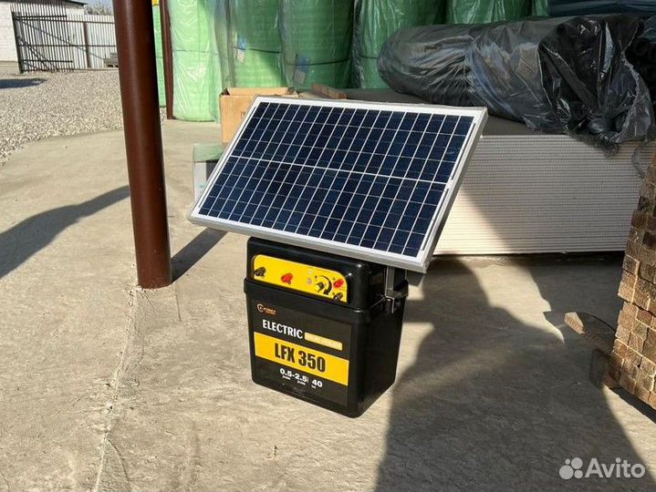 Электронный забор LFX 350 на солнечной батарее