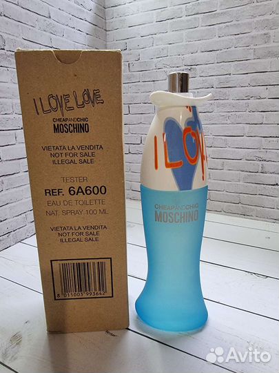 Moschino love love туалетная вода