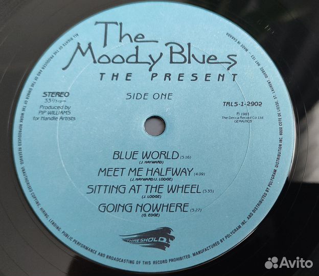 LP The Moody Blues – The Present