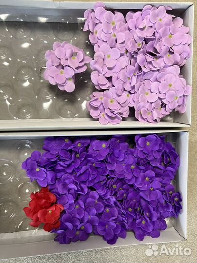 Мыльные розы в коробке опт