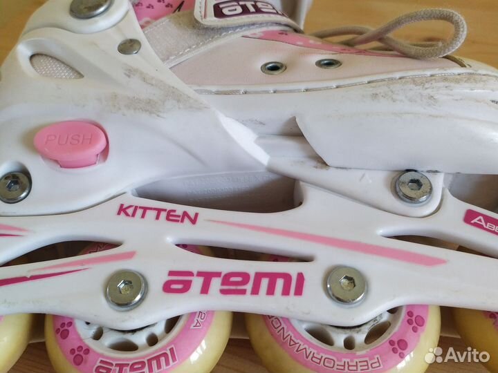 Роликовые коньки детские раздвижные