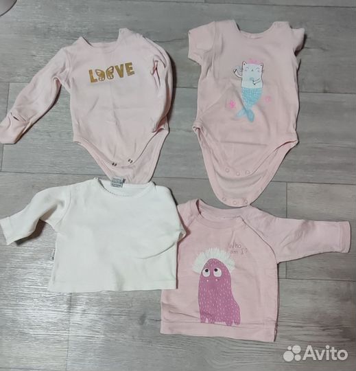 Вещи пакетом для новорожденной девочки