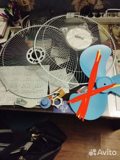 Запчасти для вентилятора напольного