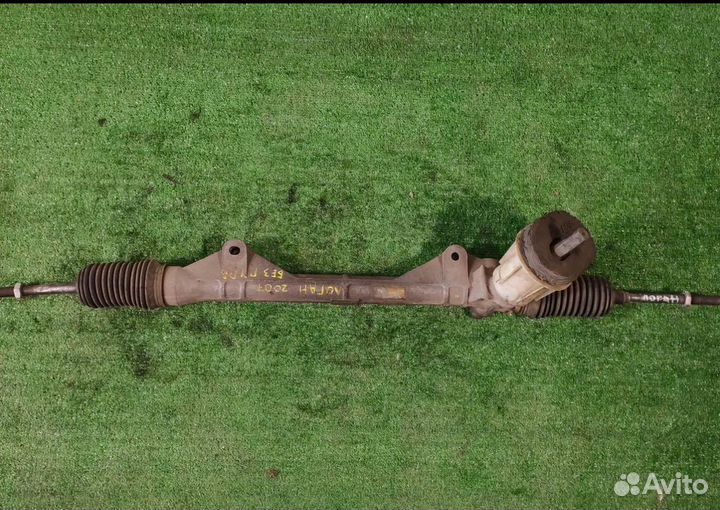 Рулевая рейка renault logan 1 без Гура
